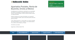 Desktop Screenshot of mailboxesusa.net